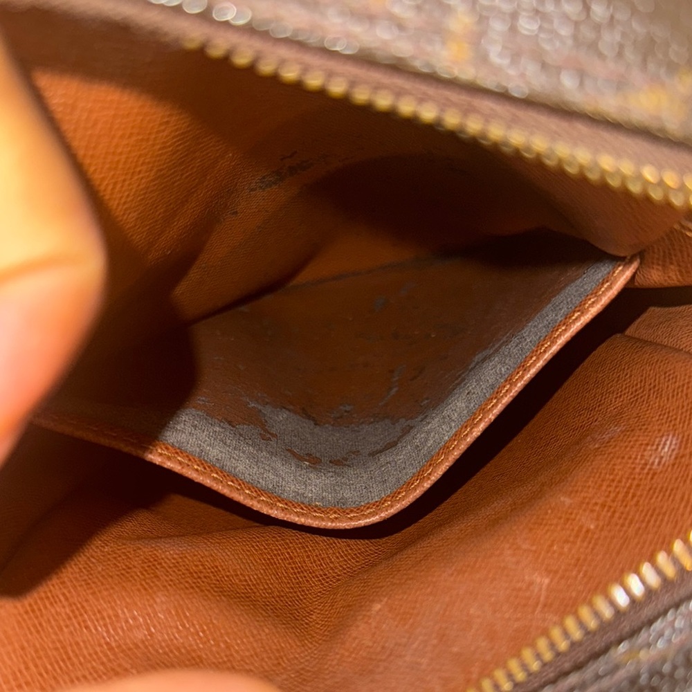 Authentic Louis Vuitton Brown Leather Amazon Bag + Certificate of Authenticity - Picture 9 of 12
